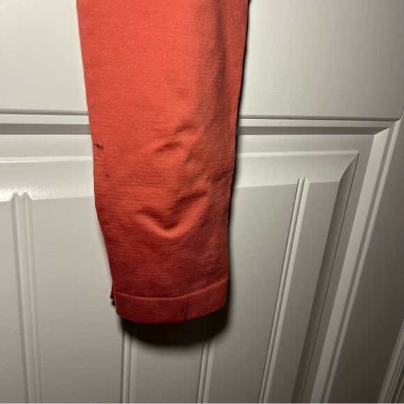 Gymshark Burnt Orange Fit Seamless Leggings Size Medium - Picture 4 of 9